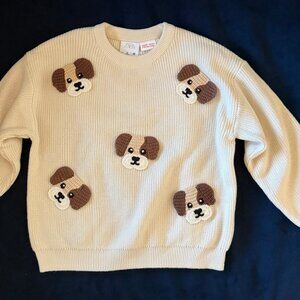 Never Worn - Zara dog sweater - 2T